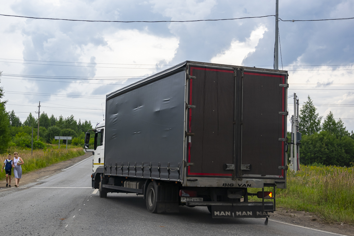 Удмуртия, № Р 330 ХТ 18 — MAN TGM (общая модель)