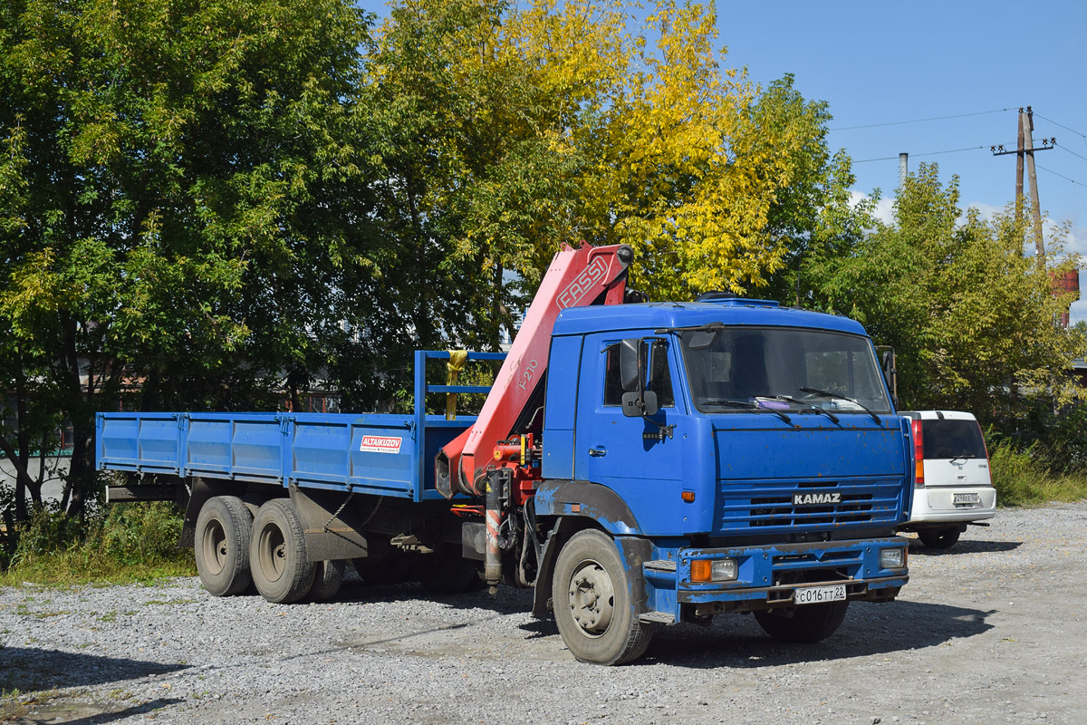 Алтайский край, № С 016 ТТ 22 — КамАЗ-65117-62