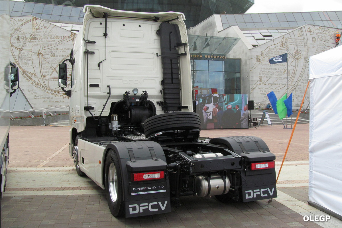 Минск, № (BY-7) Б/Н 0379 — Dongfeng GX DFH4180; Транспортные средства без номеров (Минск); Новая техника (Минск); Минск — Выставка "БАМАП-2026"