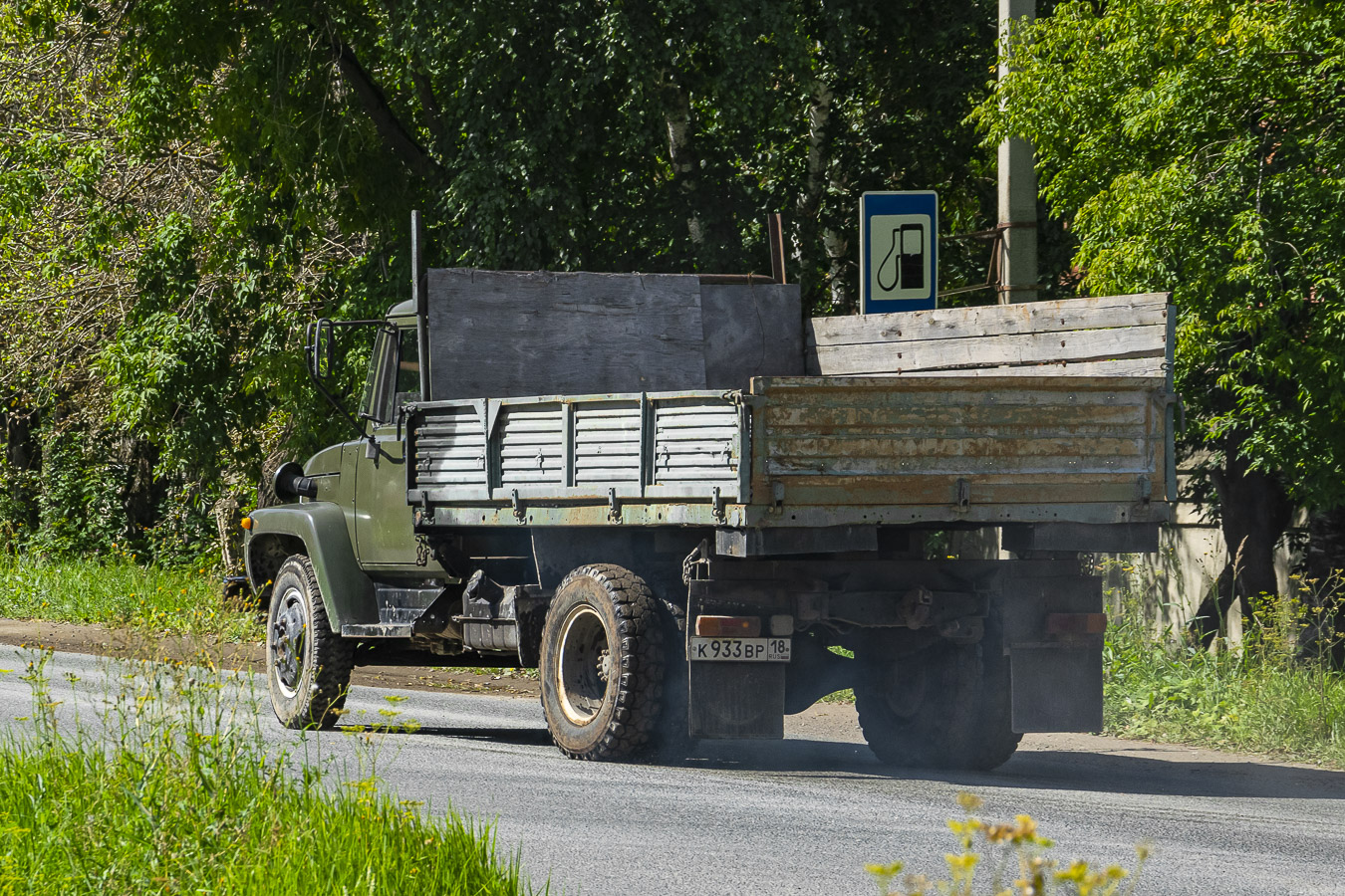 Удмуртия, № К 933 ВР 18 — ГАЗ-4301