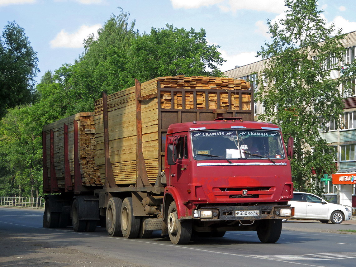 Кировская область, № Р 350 МО 43 — КамАЗ-5320