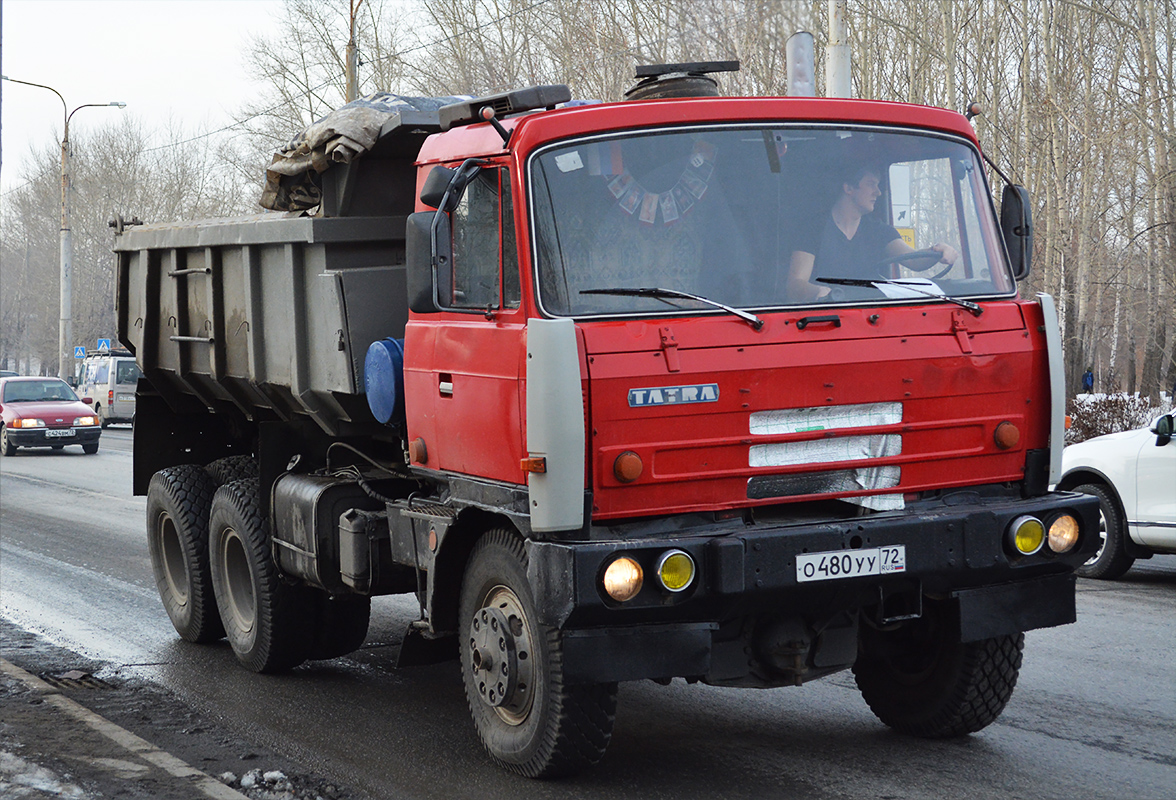 Тюменская область, № О 480 УУ 72 — Tatra 815 S1 A