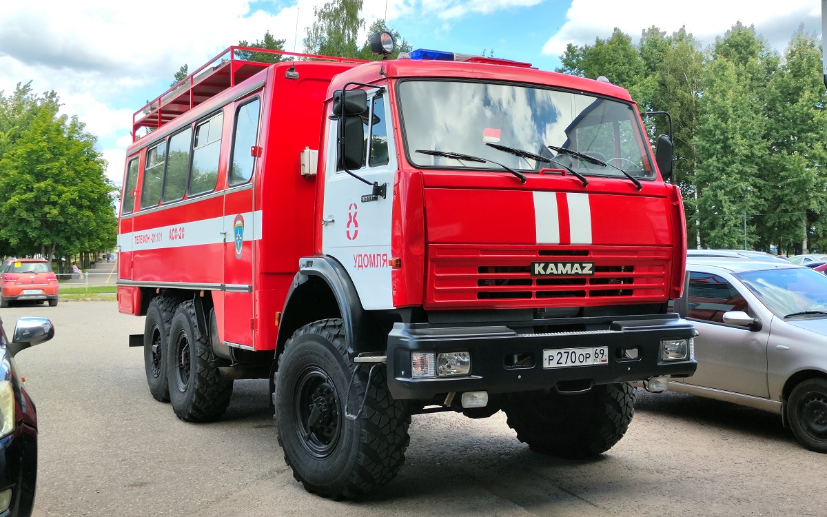 Тверская область, № Р 270 ОР 69 — КамАЗ-43114-15 [43114R]