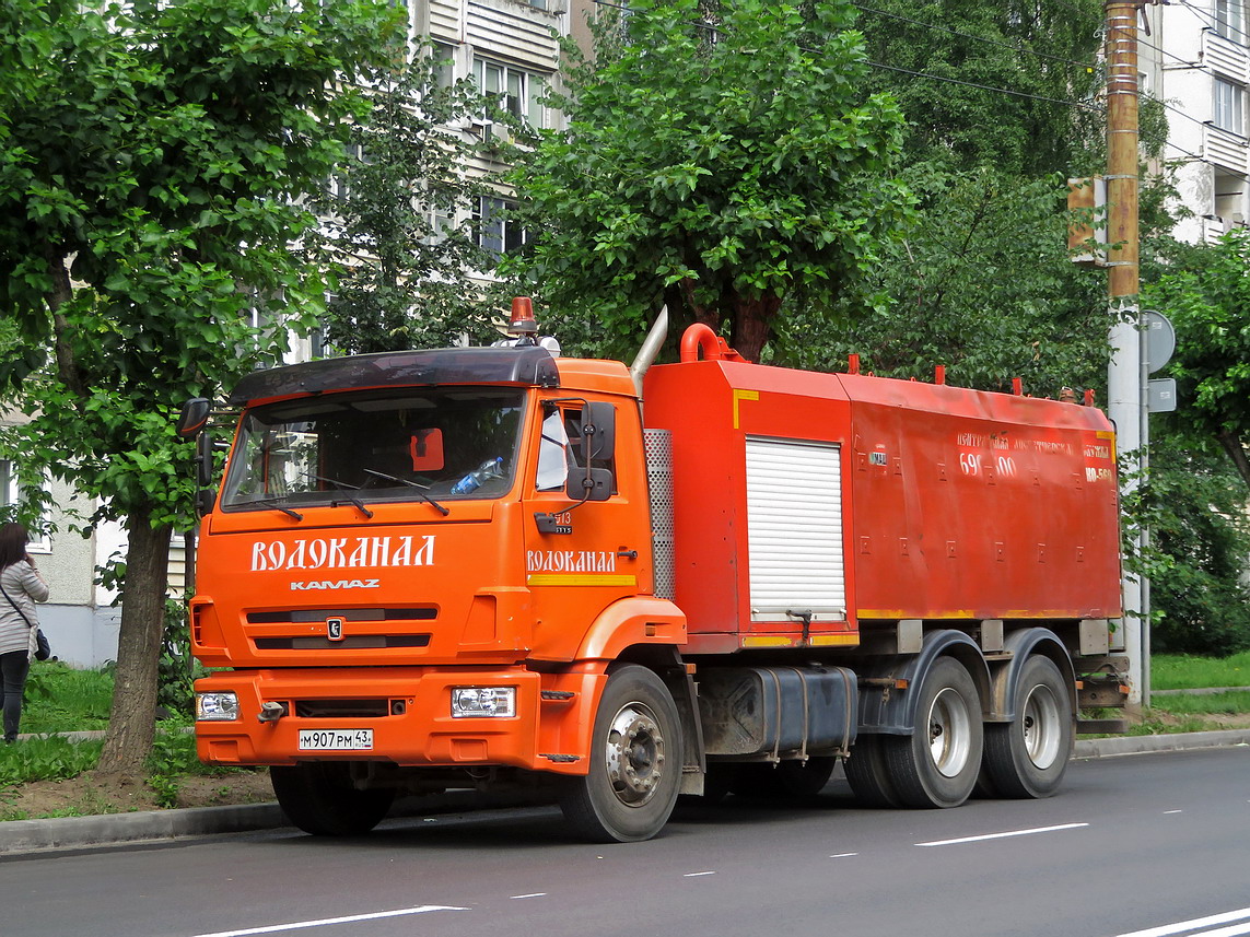 Кировская область, № М 907 РМ 43 — КамАЗ-65115-A5(48)