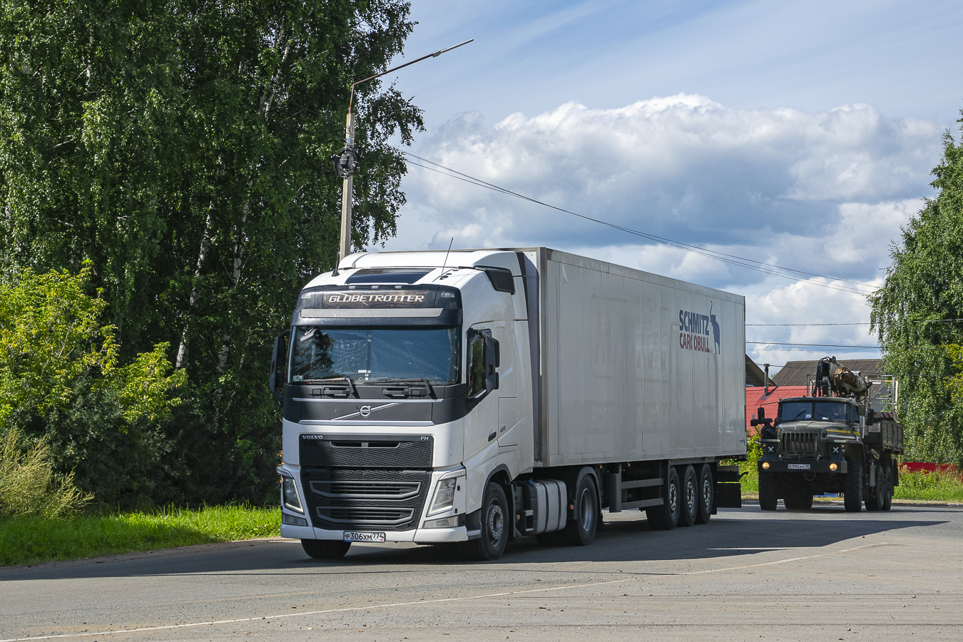Челябинская область, № Р 306 ХМ 774 — Volvo ('2012) FH.420 [X9P]