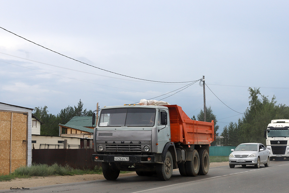 Саха (Якутия), № А 476 ЕО 14 — КамАЗ-55111-01 [55111A]