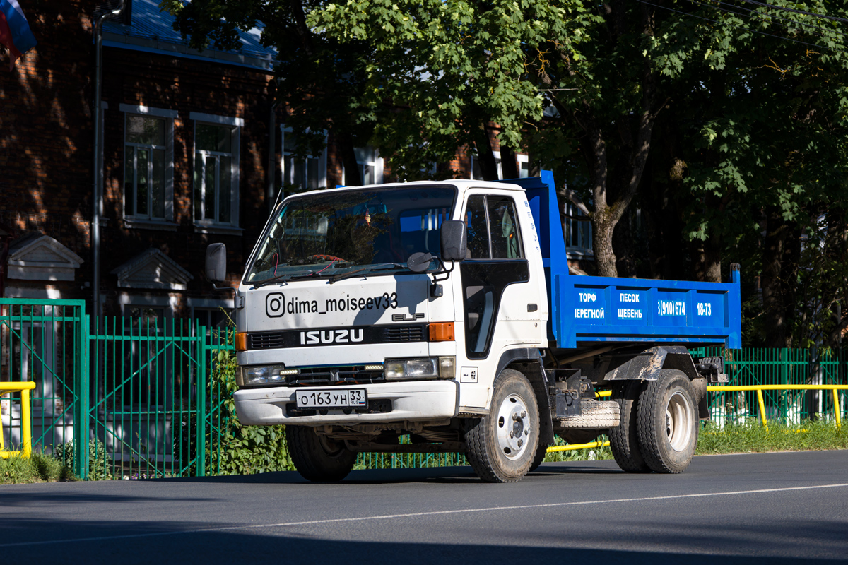 Владимирская область, № О 163 УН 33 — Isuzu Elf (общая модель)