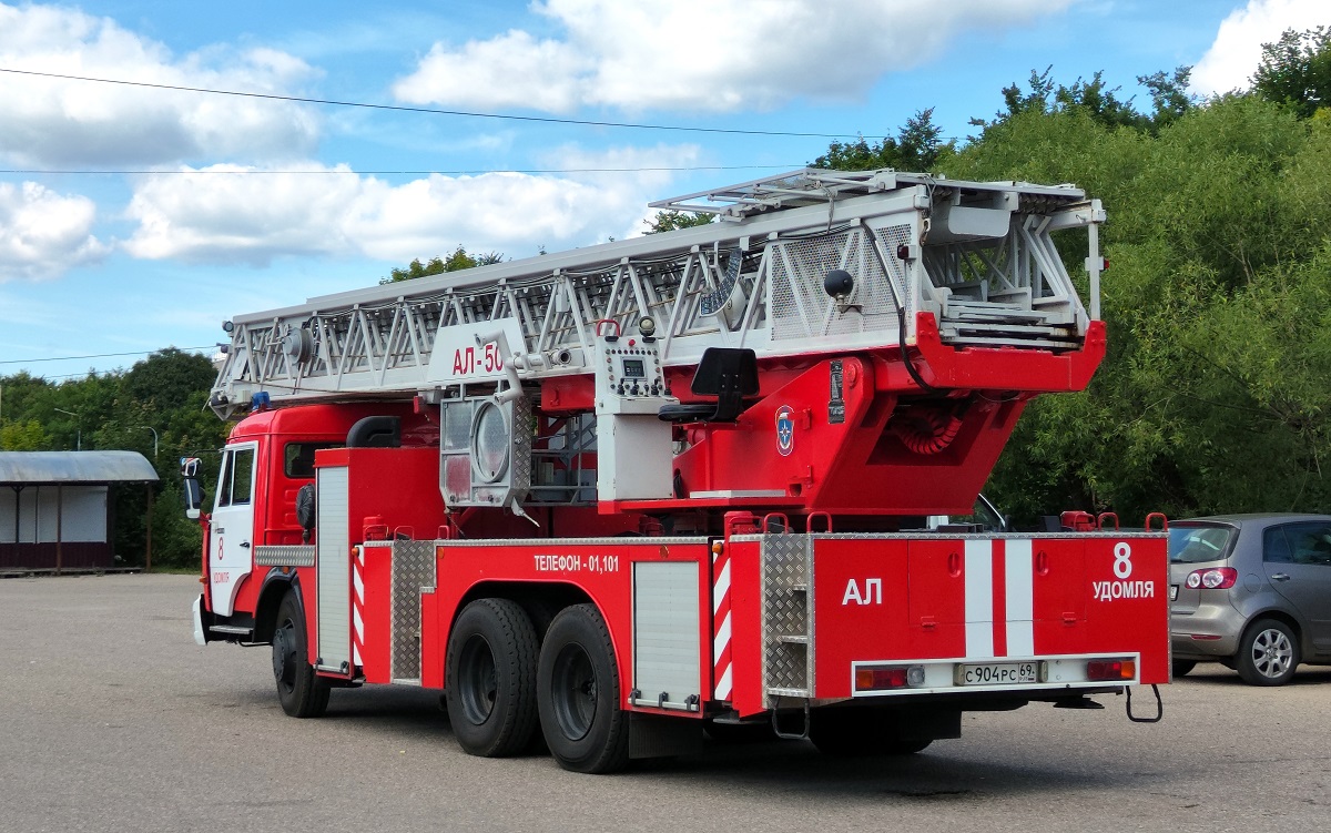 Тверская область, № С 904 РС 69 — КамАЗ-65115-62