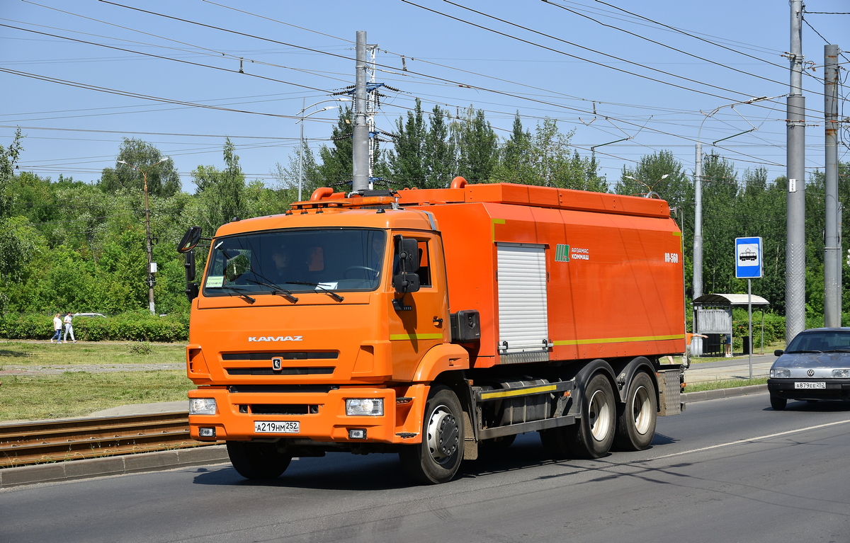 Нижегородская область, № А 219 НМ 252 — КамАЗ-65115 (общая модель)