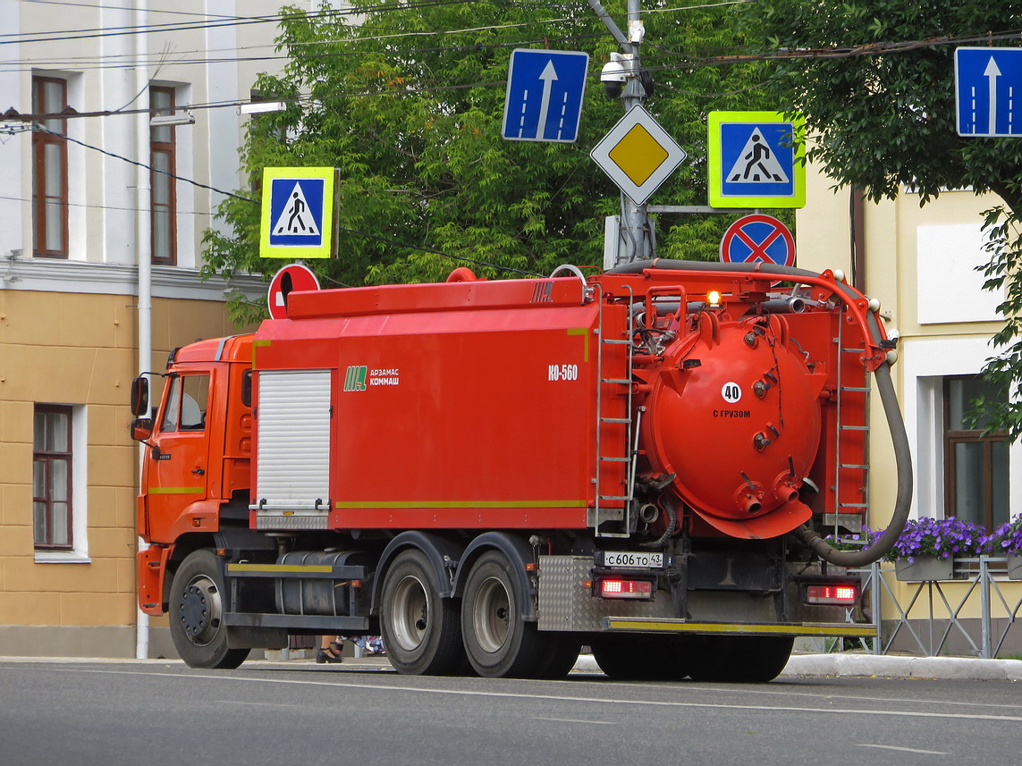 Кировская область, № С 606 ТО 43 — КамАЗ-65115 (общая модель)