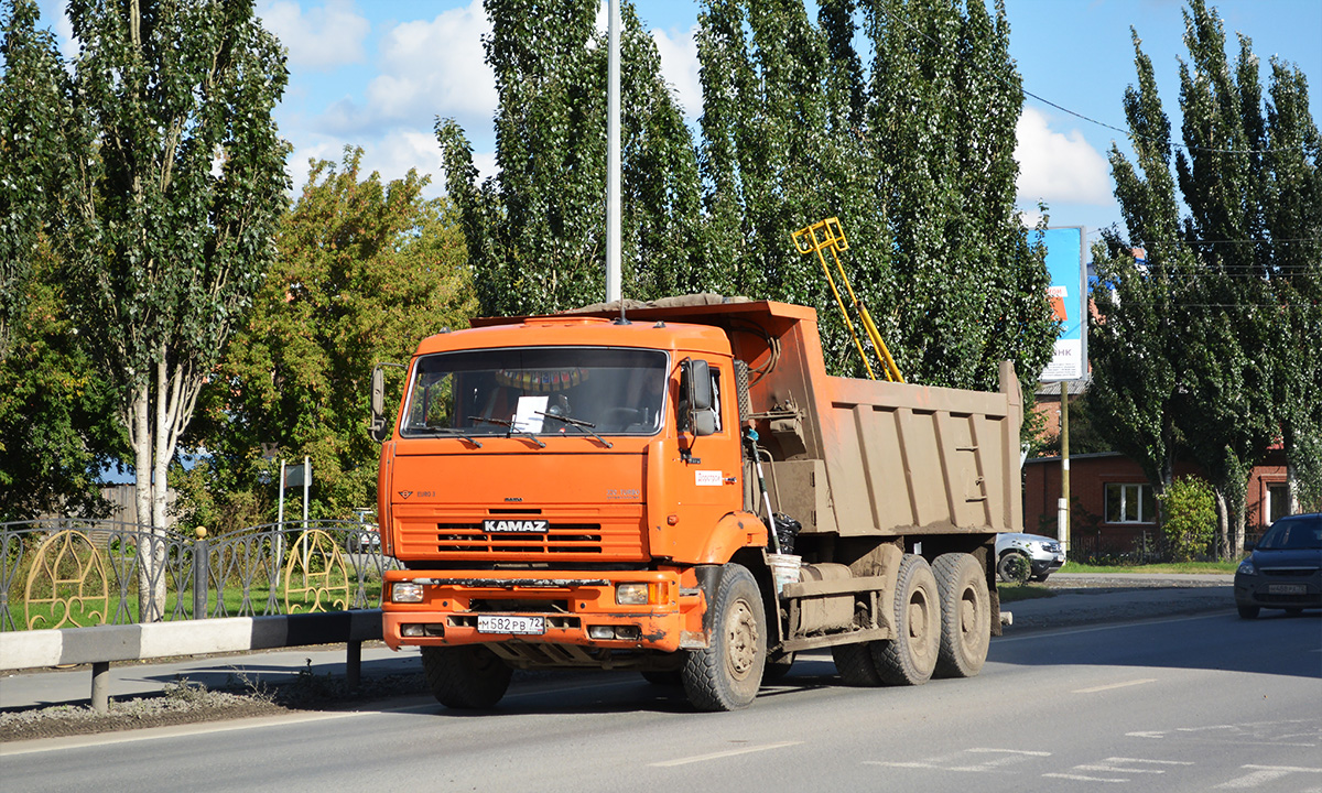 Тюменская область, № М 582 РВ 72 — КамАЗ-6520 (общая модель)