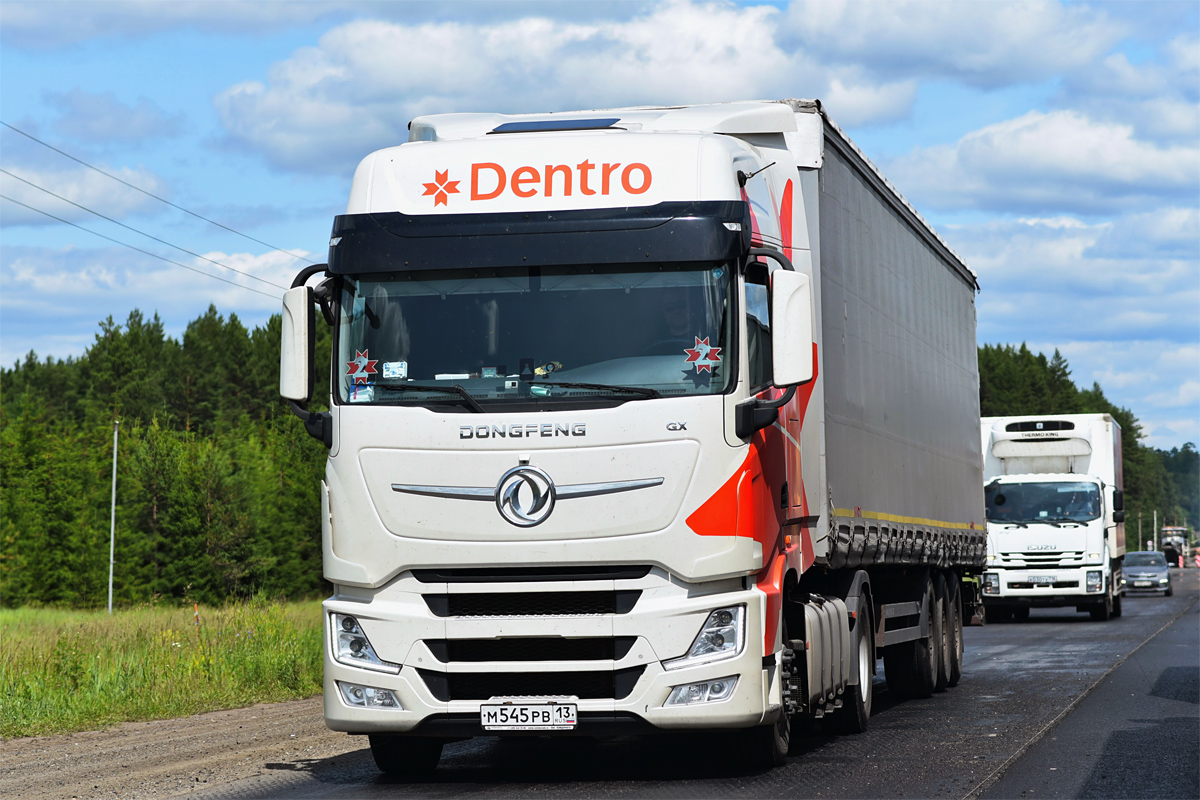 Мордовия, № М 545 РВ 13 — Dongfeng GX DFH4180