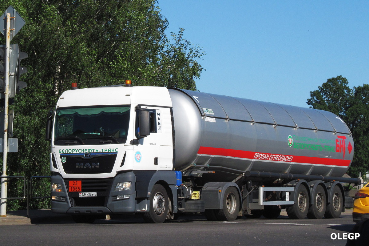 Гомельская область, № АМ 7269-3 — MAN TGX ('2016) 18.420