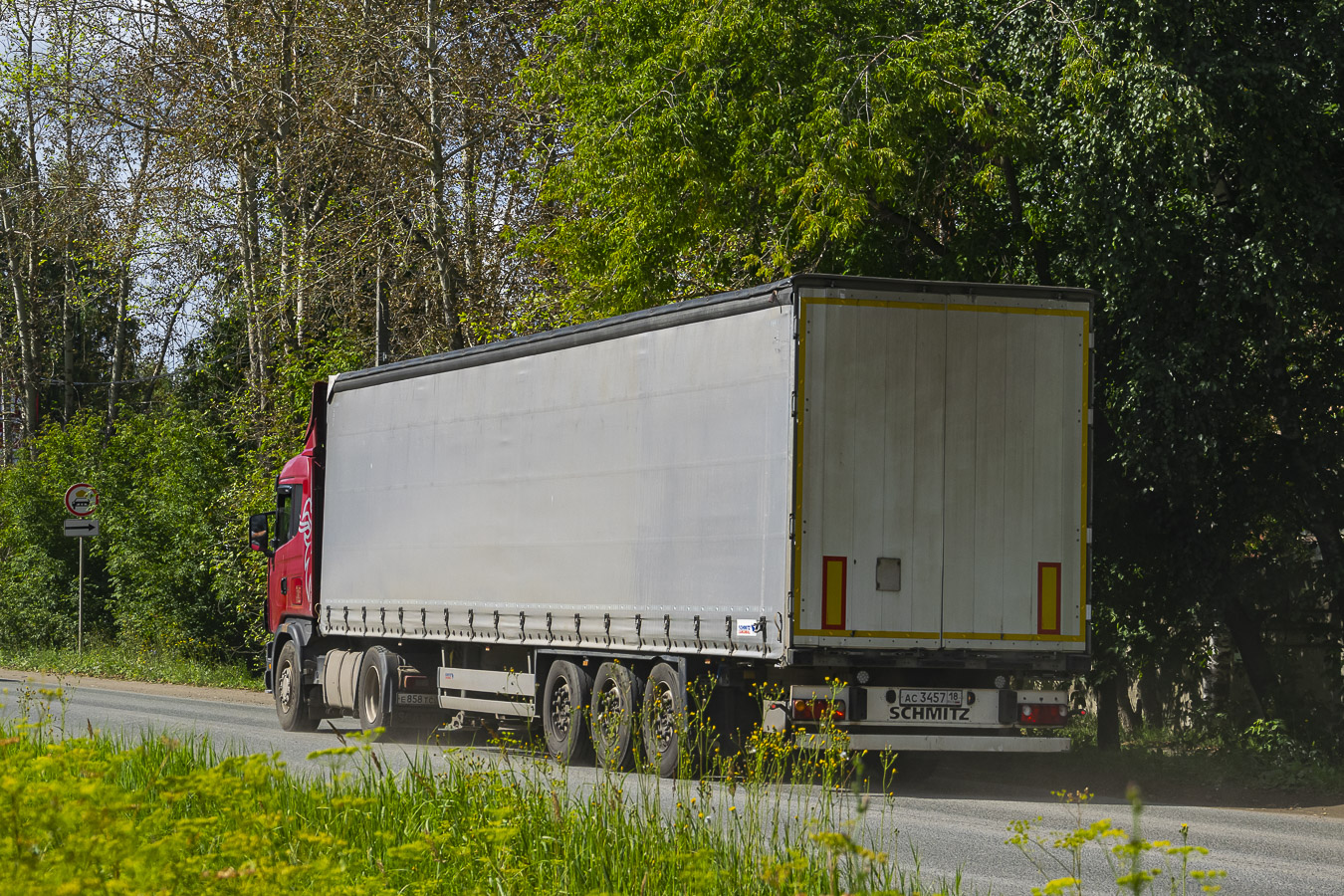 Удмуртия, № АС 3457 18 — Schmitz Cargobull S.CS / SCB*S3T / S01