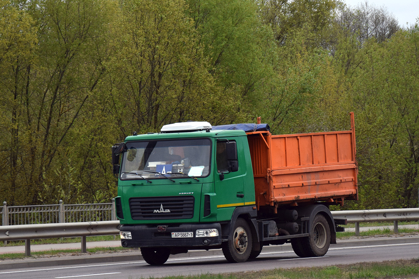 Брестская область, № AР 5667-1 — МАЗ-4581
