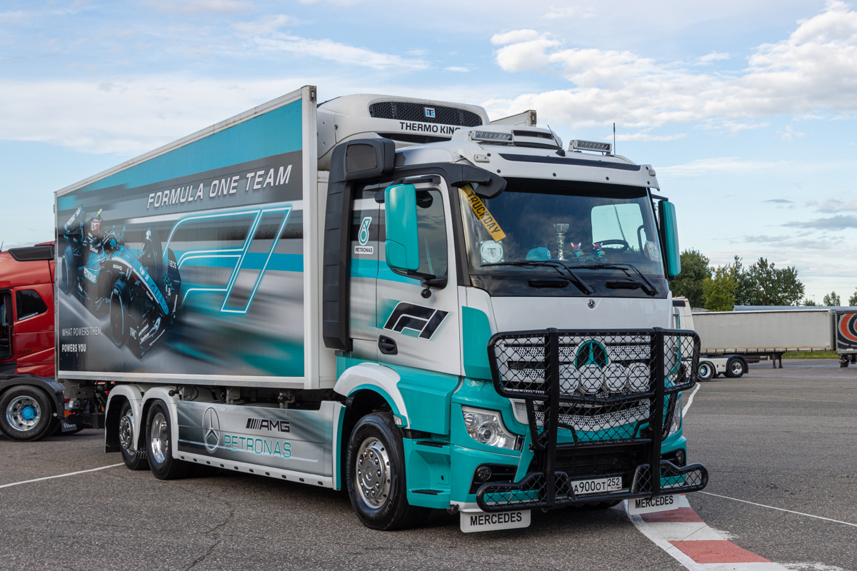 Нижегородская область, № А 900 ОТ 252 — Mercedes-Benz Actros '18 2545 [Z9M]; Московская область — Фестиваль TruckDay 2026