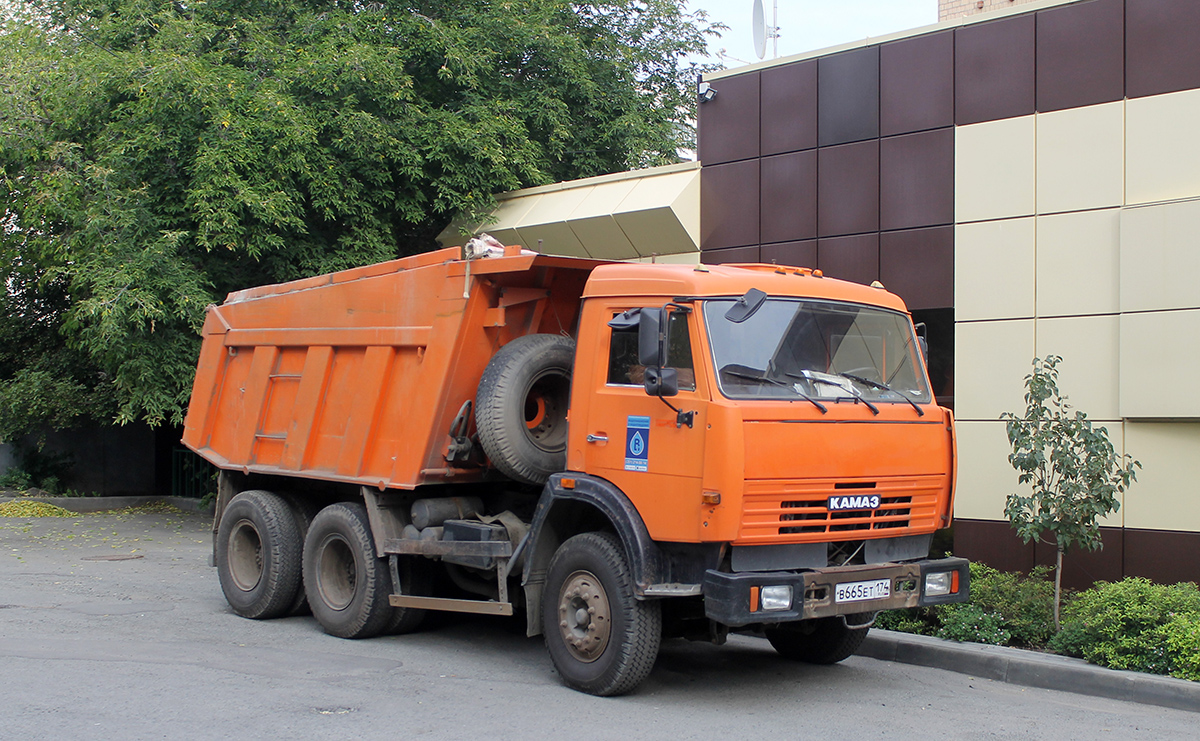 Челябинская область, № В 665 ЕТ 174 — КамАЗ-65115 [651150]