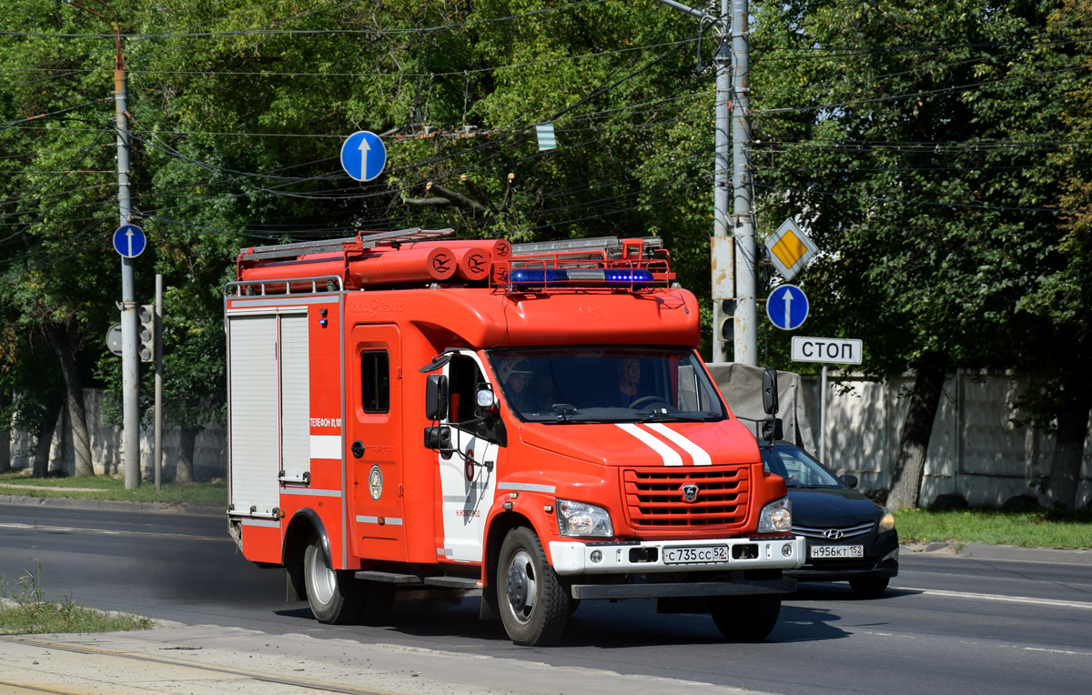 Нижегородская область, № С 735 СС 52 — ГАЗ-C41R13