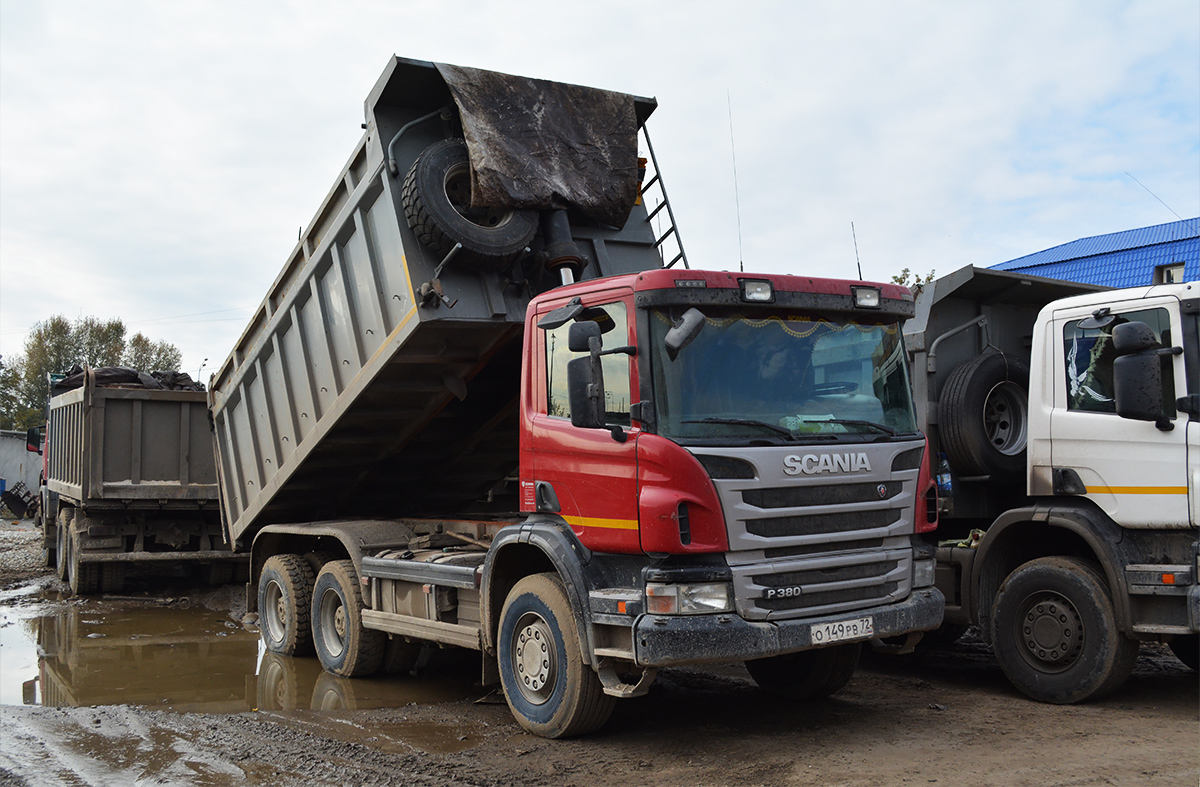 Тюменская область, № О 149 РВ 72 — Scania ('2011) P380