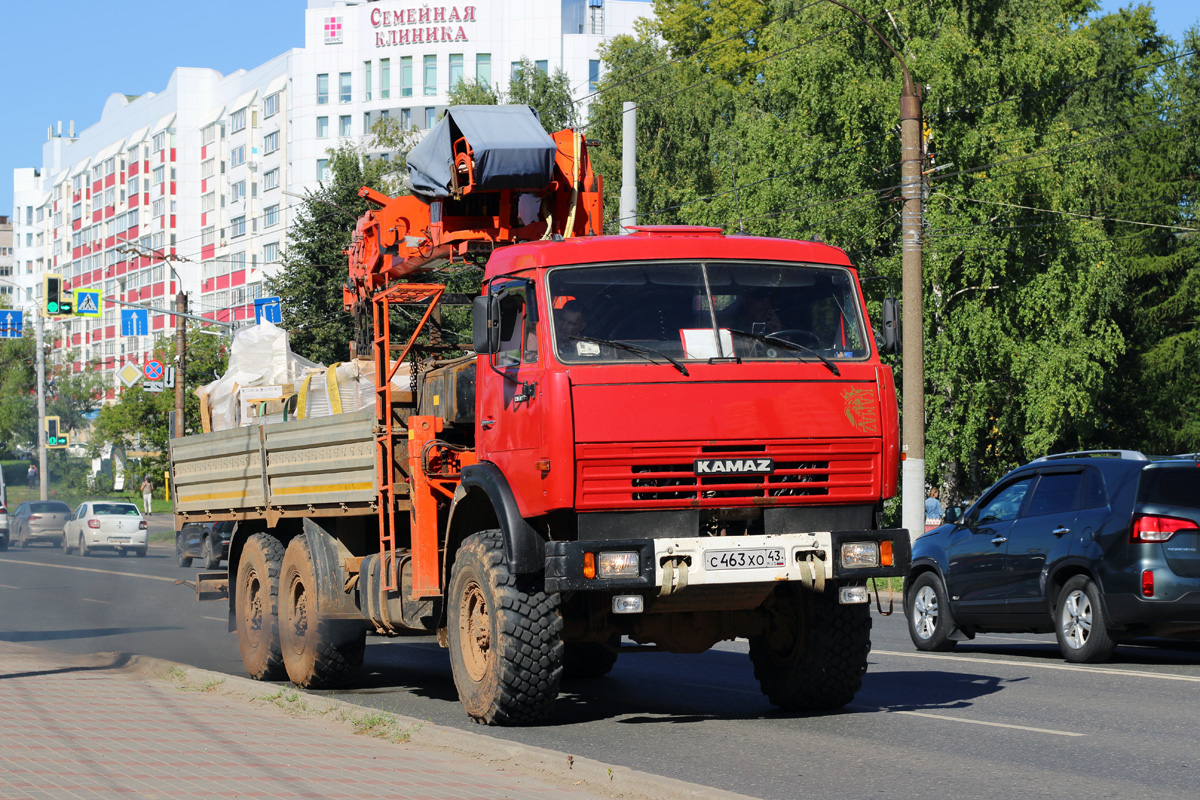 Кировская область, № С 463 ХО 43 — КамАЗ-43118-10 [43118K]