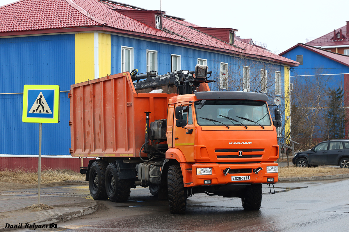 Ненецкий автономный округ, № А 028 СЕ 83 — КамАЗ-43118-A5(48)