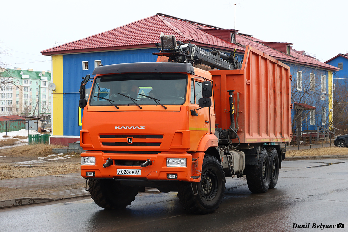 Ненецкий автономный округ, № А 028 СЕ 83 — КамАЗ-43118-A5(48)