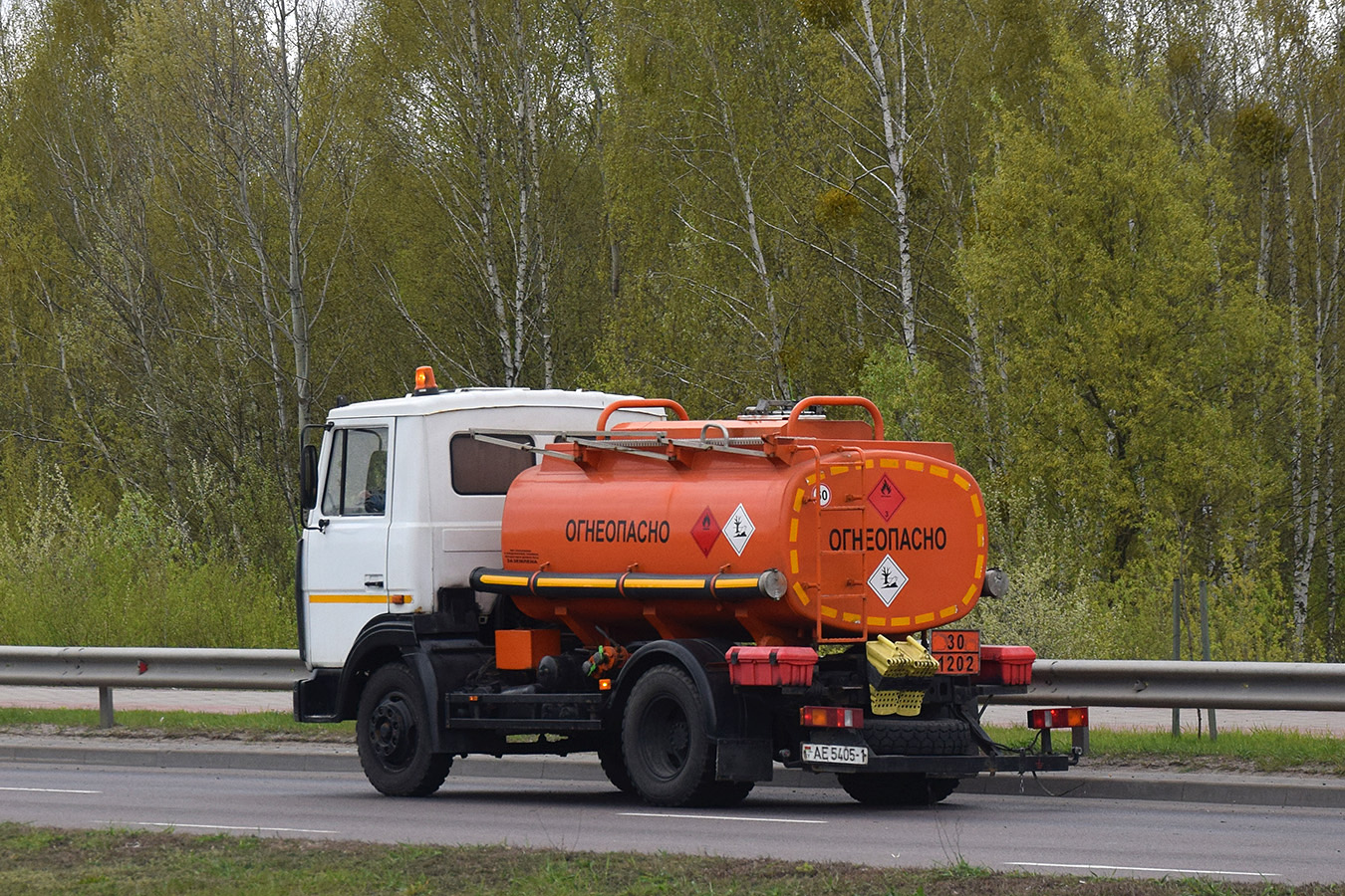 Брестская область, № AЕ 5405-1 — МАЗ-4570 (общая модель)