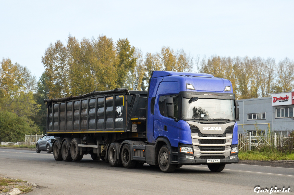 Кемеровская область, № С 199 КС 142 — Scania ('2016) G440