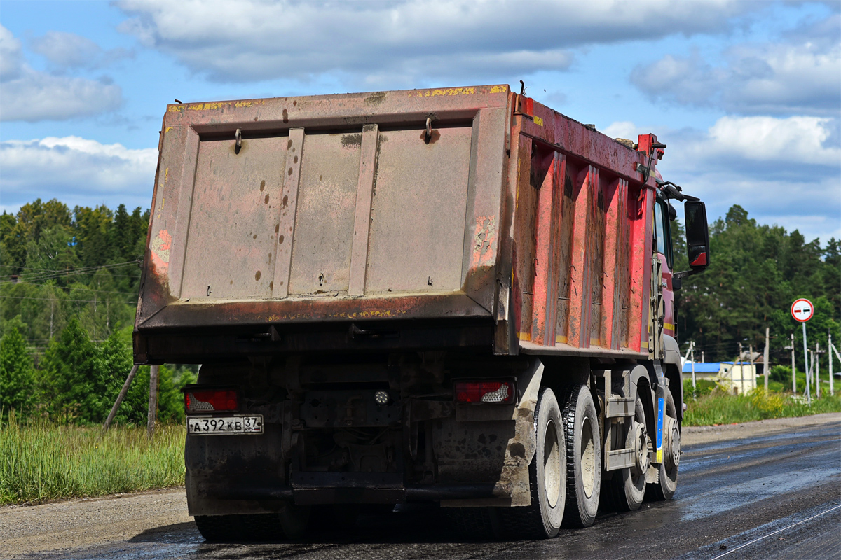 Ивановская область, № А 392 КВ 37 — MAN TGS 41.400