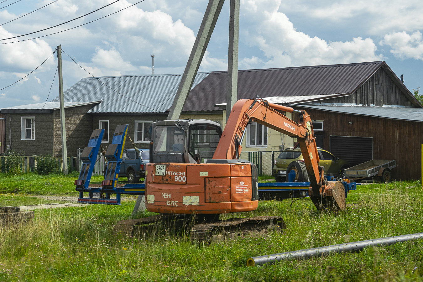 Удмуртия, № 3467 УХ 18 — Hitachi (общая модель)