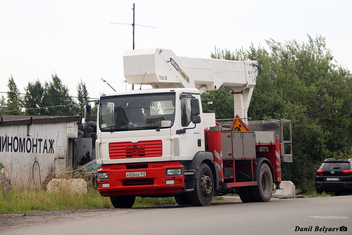 Ленинградская область, № Е 026 ЕК  147 — MAN TGM (общая модель)