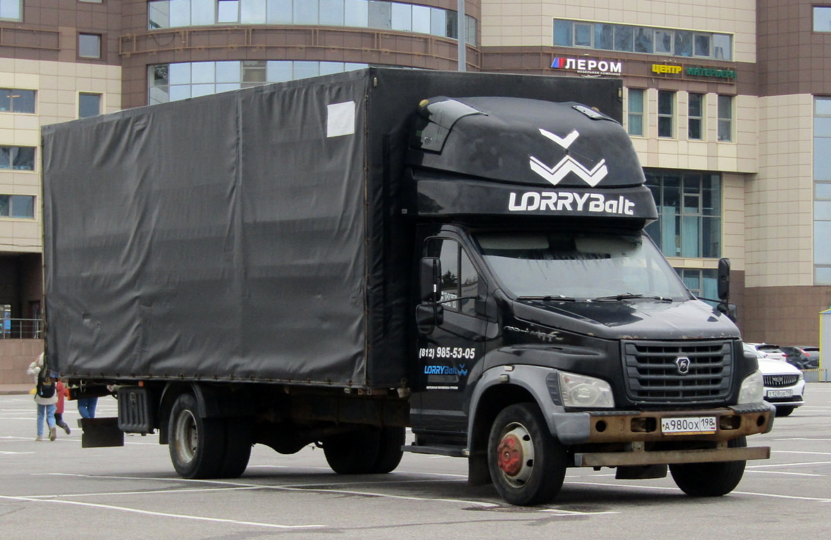 Санкт-Петербург, № А 980 ОХ 198 — ГАЗ-C41R13