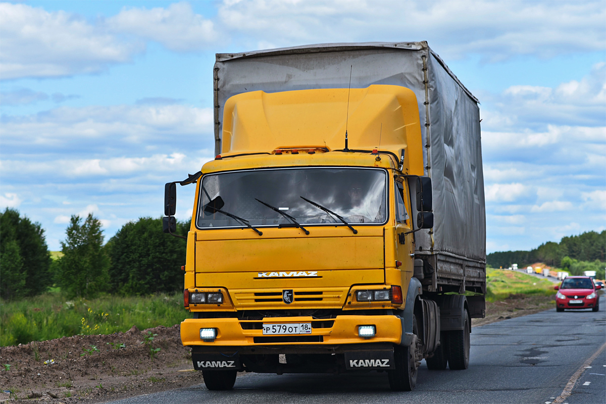 Удмуртия, № Р 579 ОТ 18 — КамАЗ-4308-A3(96)
