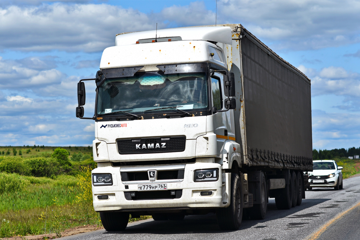 Самарская область, № Х 779 НР 763 — КамАЗ-5490-S5(87)