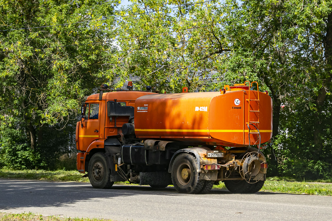 Удмуртия, № К 255 ТО 18 — КамАЗ-53229-01 [53229A]