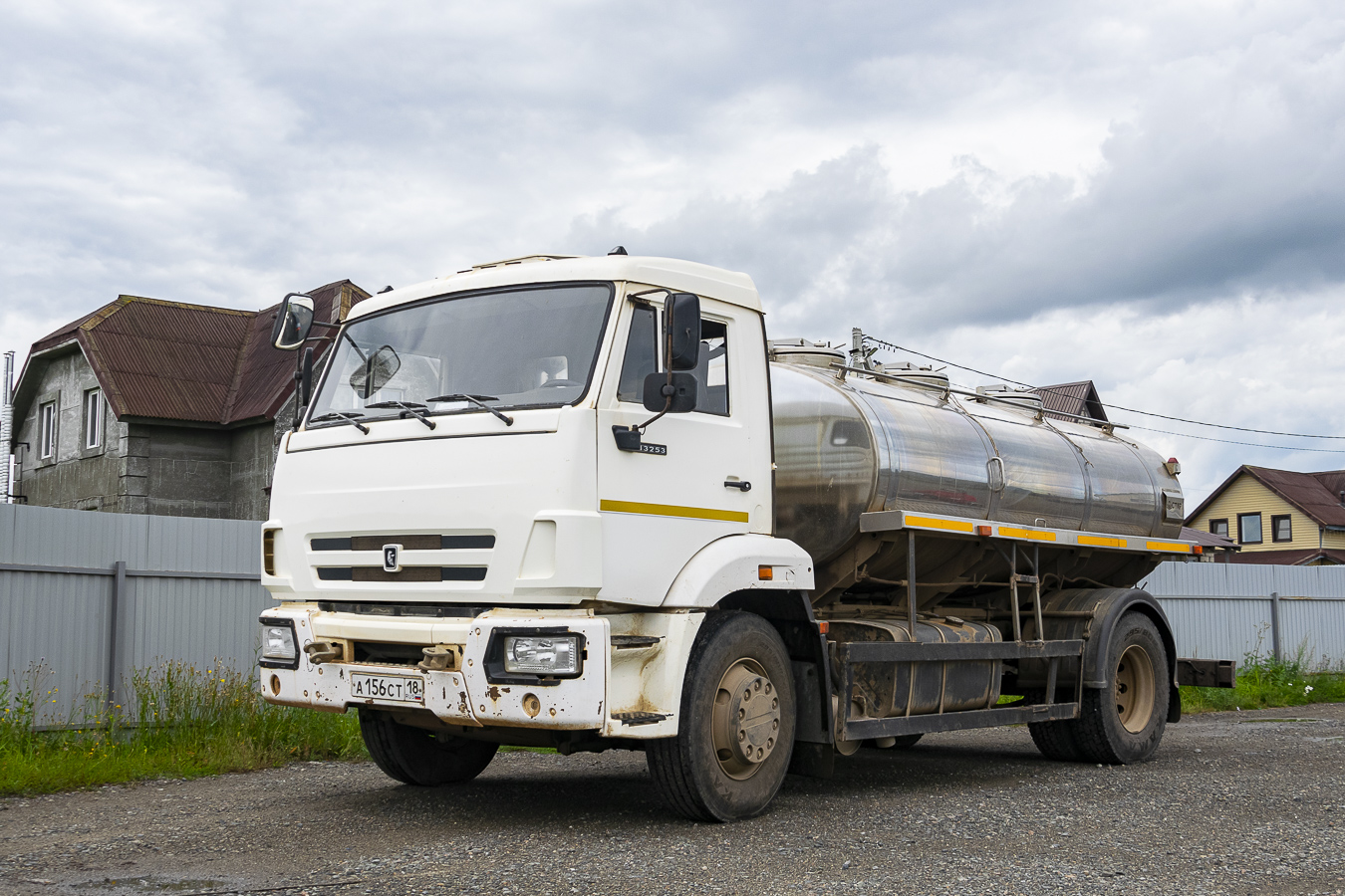 Удмуртия, № А 156 СТ 18 — КамАЗ-43253-G5(69)