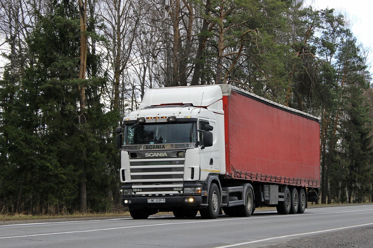 Минская область, № АЕ 3331-5 — Scania ('1996) R124G