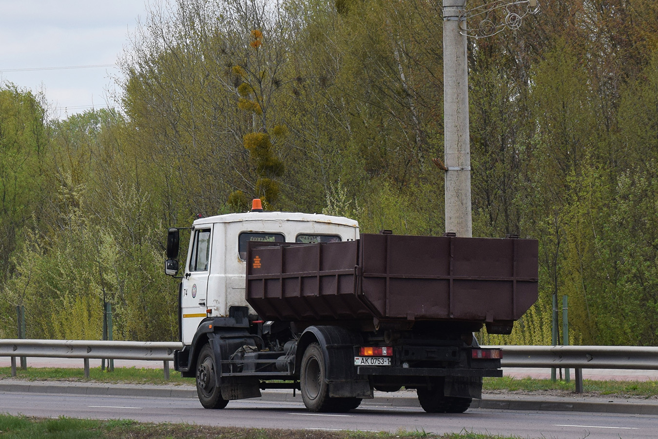 Брестская область, № 74 — МАЗ-4570 (общая модель)