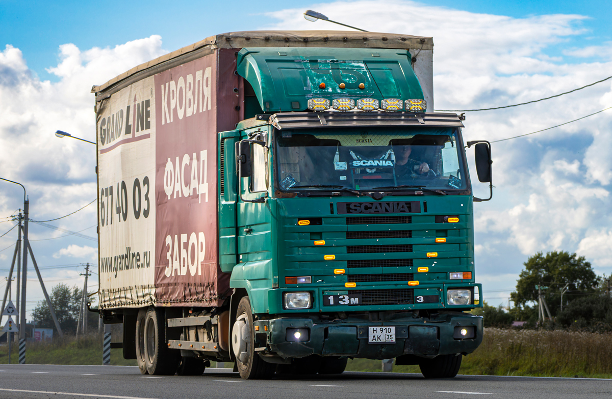 Вологодская область, № Н 910 АК 35 — Scania (III) R113M