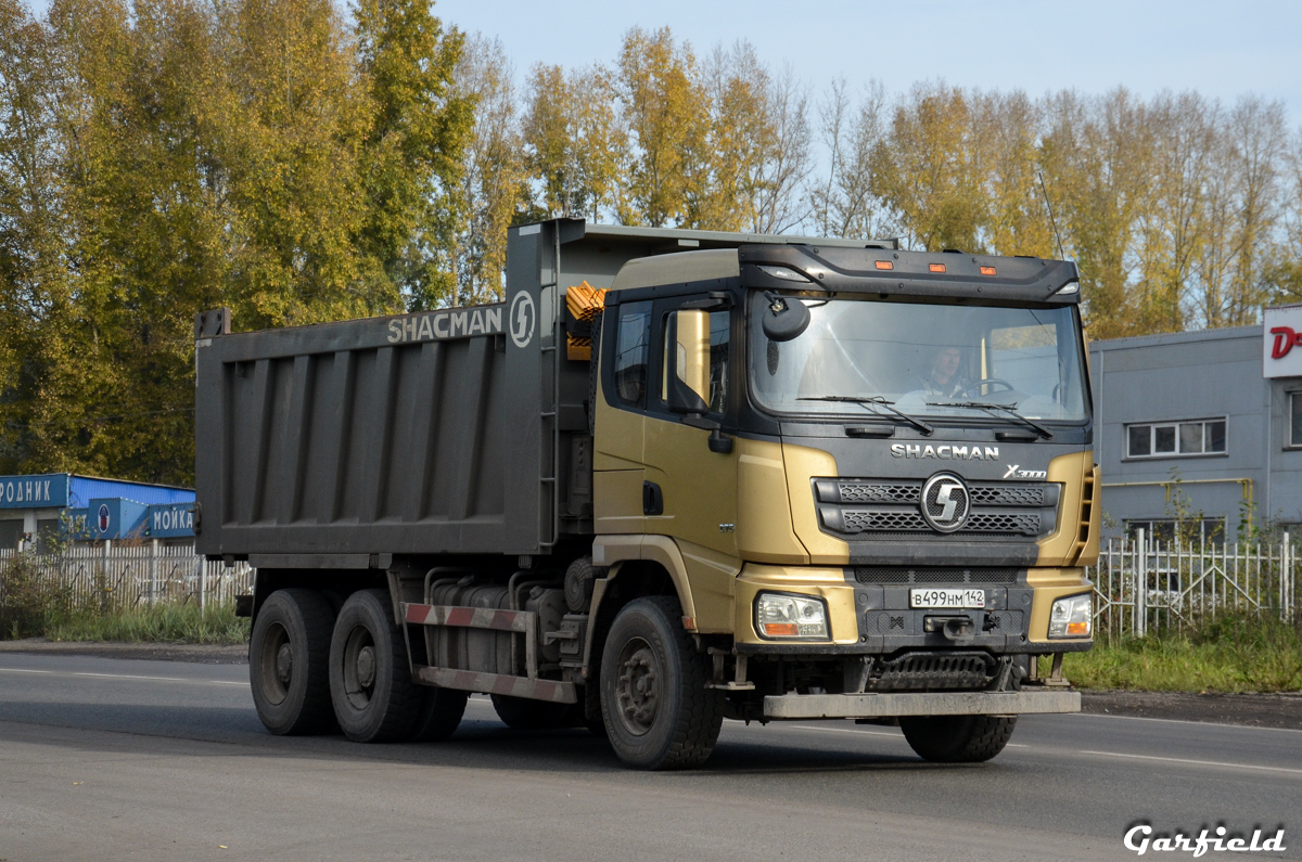 Кемеровская область, № В 499 НМ 142 — Shaanxi Shacman X3000 SX3258