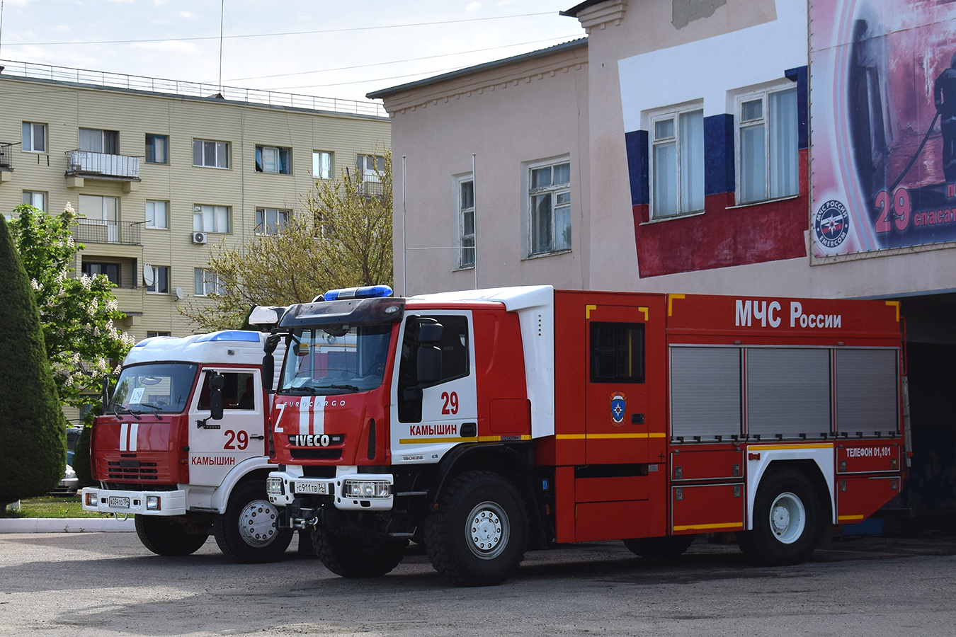 Волгоградская область, № С 911 ТВ 34 — IVECO-AMT EuroCargo ('2008)