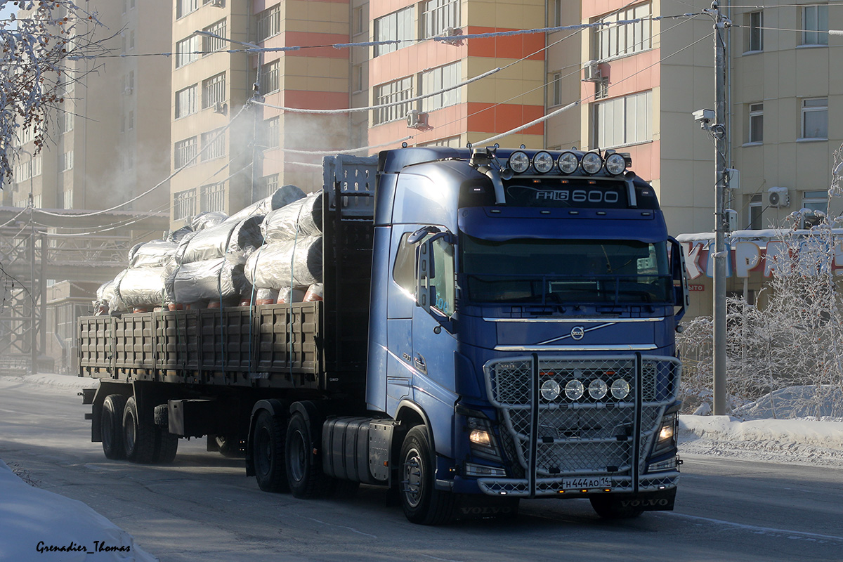 Саха (Якутия), № Н 444 АО 14 — Volvo ('2012) FH16.600