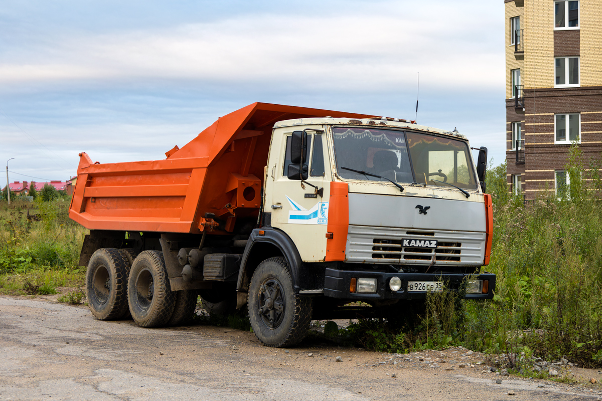 Вологодская область, № В 926 СЕ 35 — КамАЗ-55111-01 [55111A]