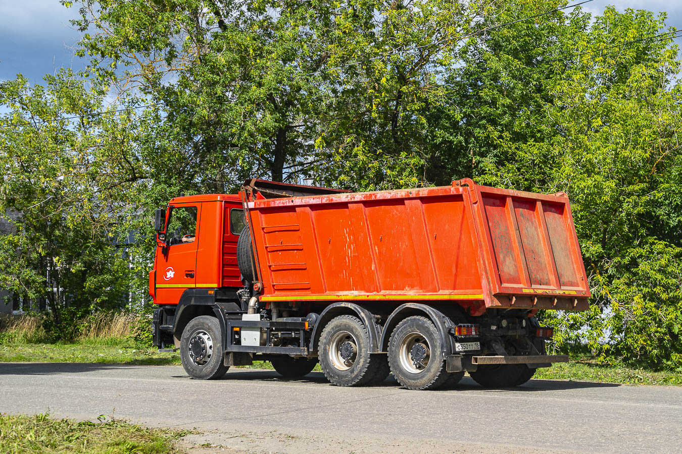 Удмуртия, № С 350 ТТ 18 — МАЗ-650128