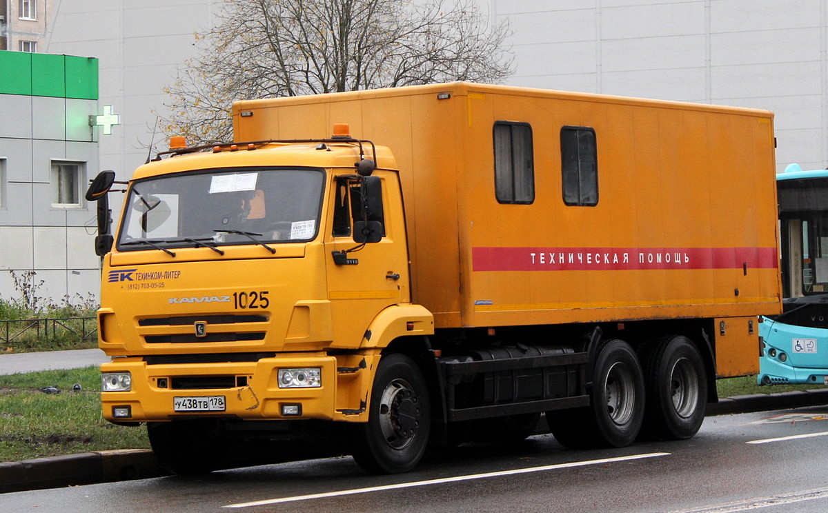 Санкт-Петербург, № 1025 — КамАЗ-65115-L4(19)
