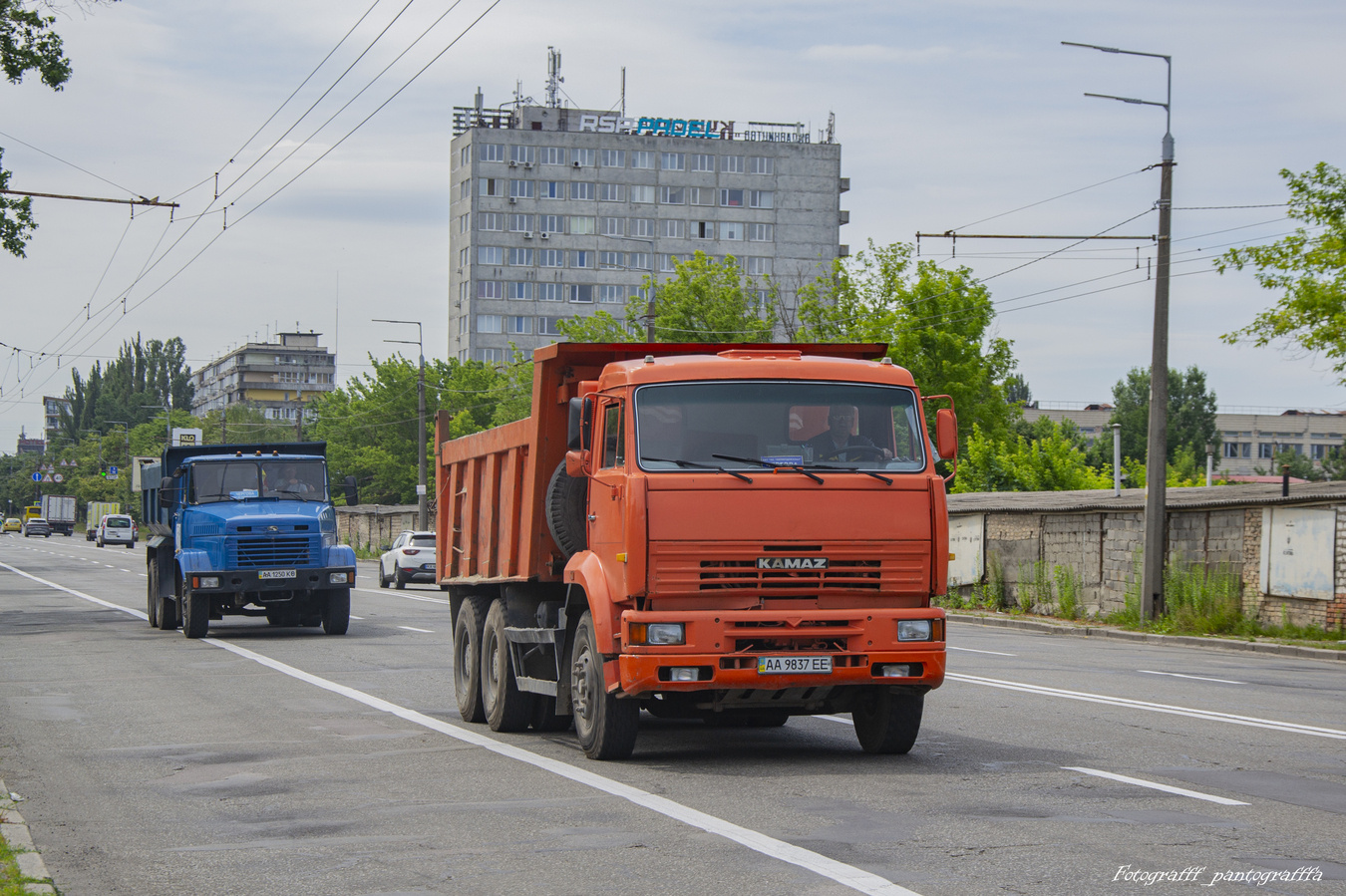 Киев, № АА 9837 ЕЕ — КамАЗ-6520 [652000]