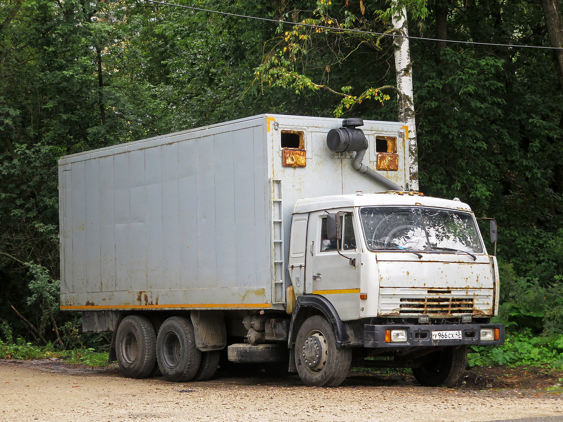 Кировская область, № У 966 СХ 43 — КамАЗ-53212