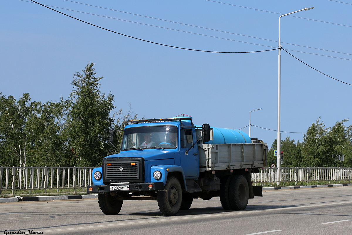 Саха (Якутия), № В 202 НМ 14 — ГАЗ-3307