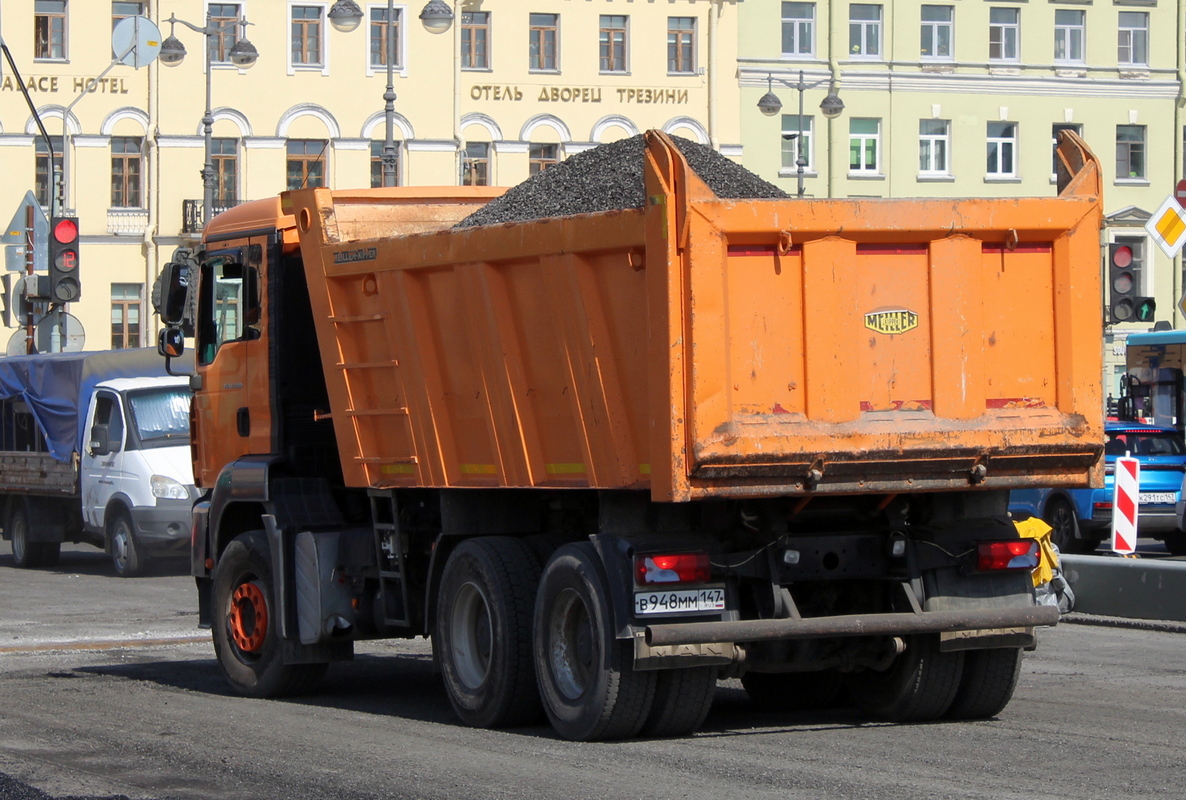 Ленинградская область, № В 948 ММ 147 — MAN TGA 33.480