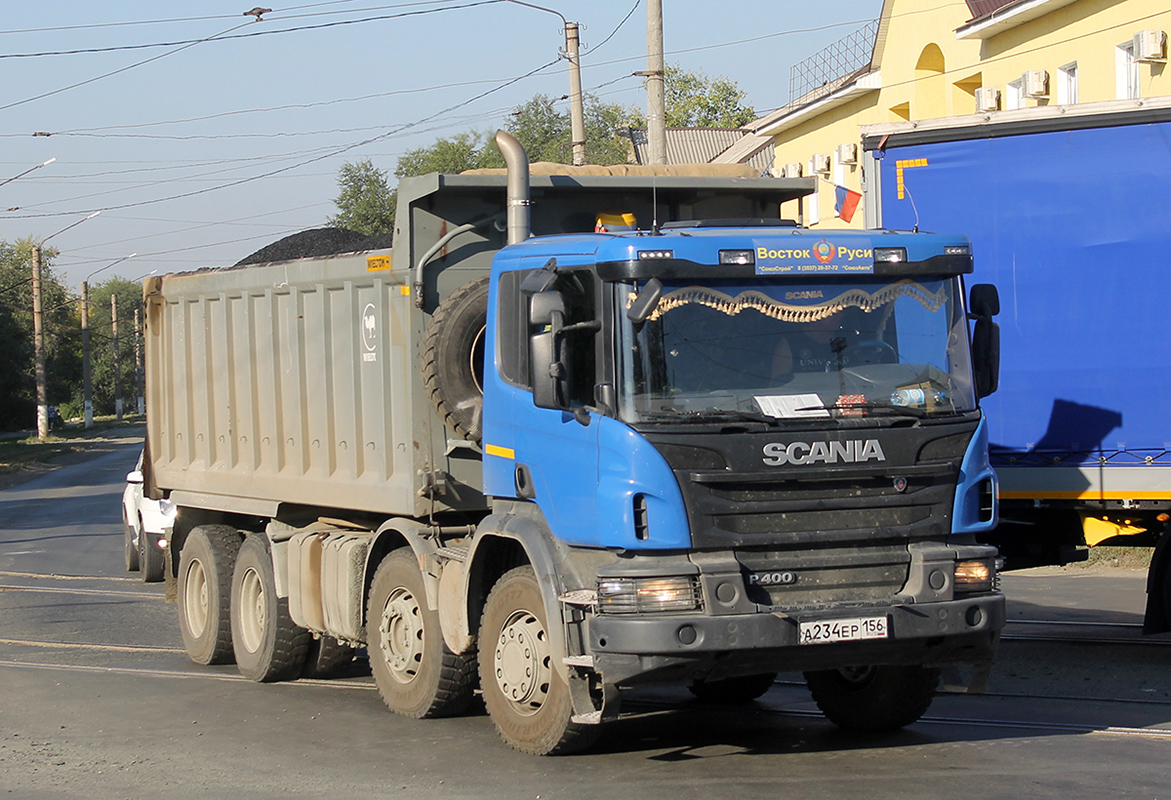 Оренбургская область, № А 234 ЕР 156 — Scania ('2011) P400